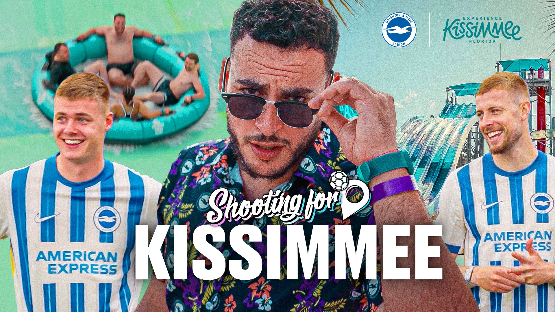 Brighton stars Evan Ferguson, Adam Webster and Igor Julio help GOAL Front Three's Yani land dream trip to Florida in 'Shooting for Kissimmee' challenge | Goal.com Nigeria